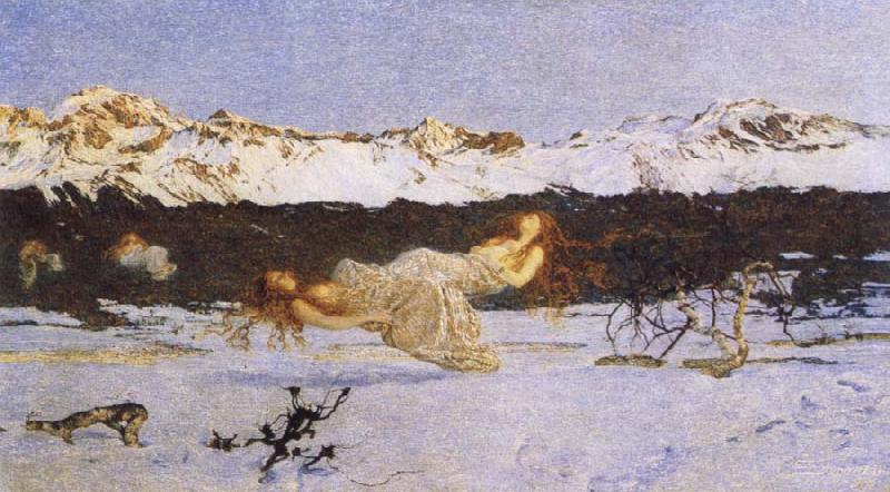 Giovanni Segantini The Punishment of Lust